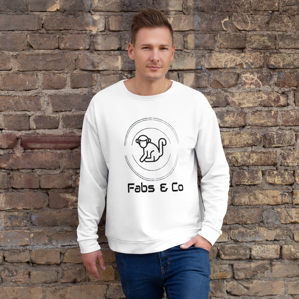Fabs & Co Orignal Logo and Text Men Sweatshirt
