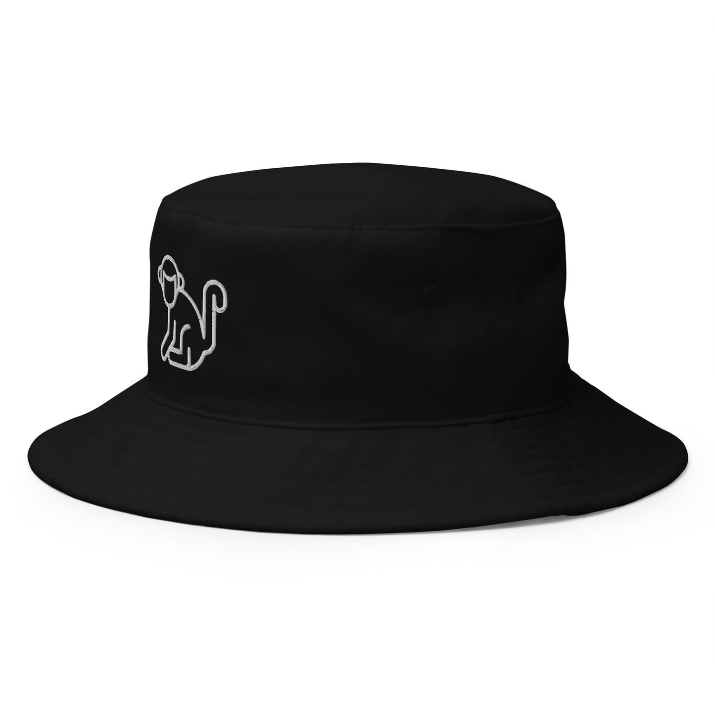 Original White Logo Bucket Hat