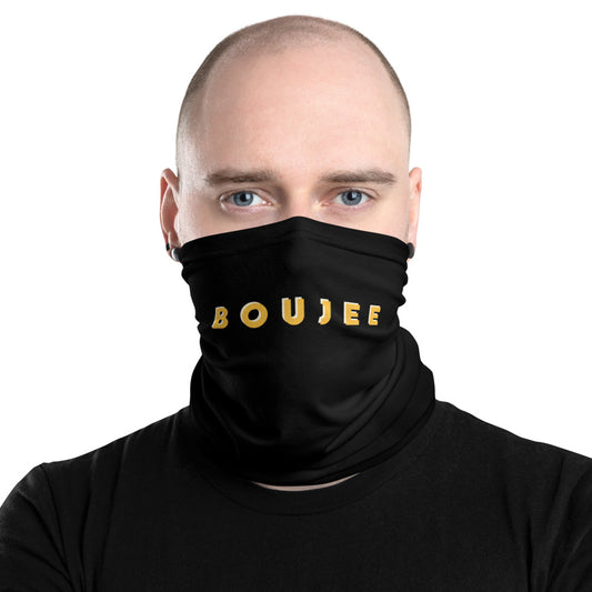 Boujee Black Face Mask/Neck Gaiter