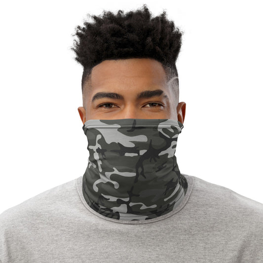 Grey Camo Face Mask/Neck Gaiter