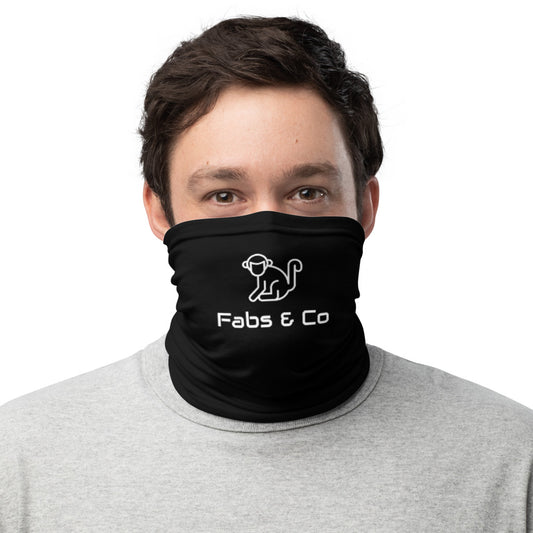 White Original Logo Face Mask/Neck Gaiter