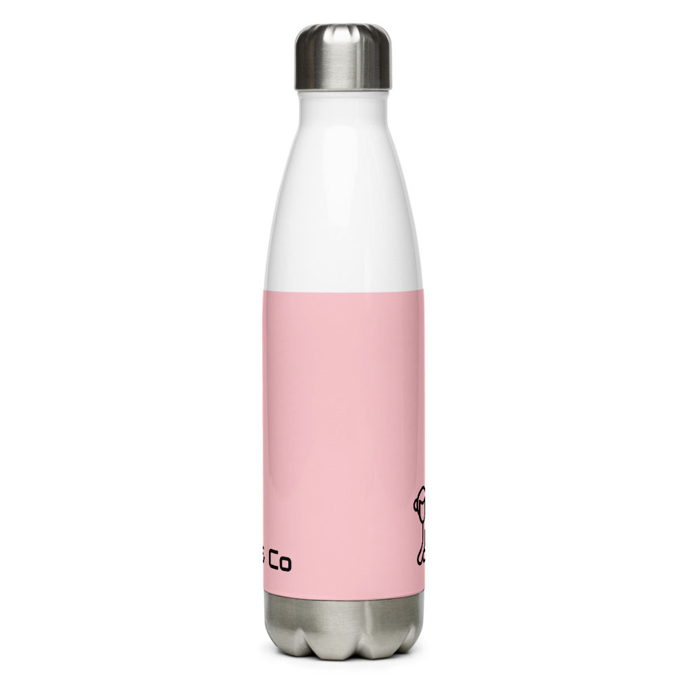 Fabs & Co Stainless Steel Water Bottle Pink